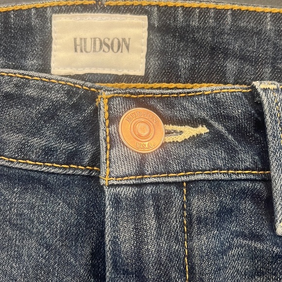 NWT! Hudson Hampton Denim Mini Shorts - Picture 12 of 14